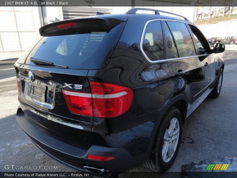 Jet Black / Black 2007 BMW X5 4.8i