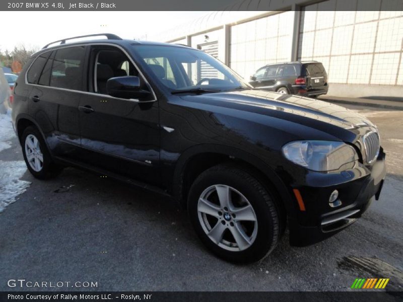 Jet Black / Black 2007 BMW X5 4.8i