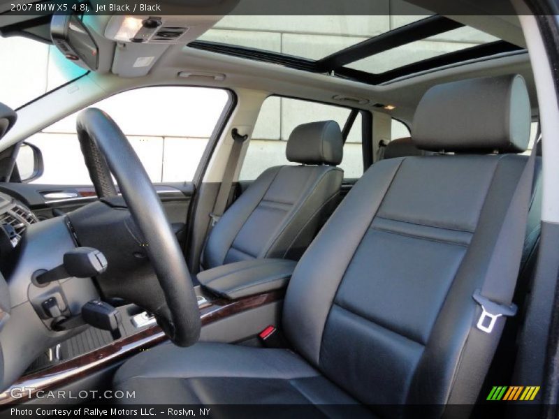 Jet Black / Black 2007 BMW X5 4.8i