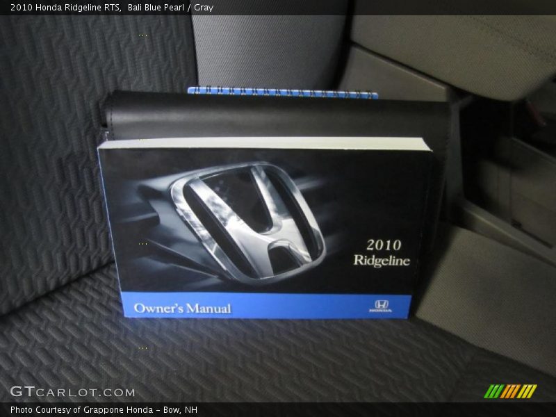 Bali Blue Pearl / Gray 2010 Honda Ridgeline RTS