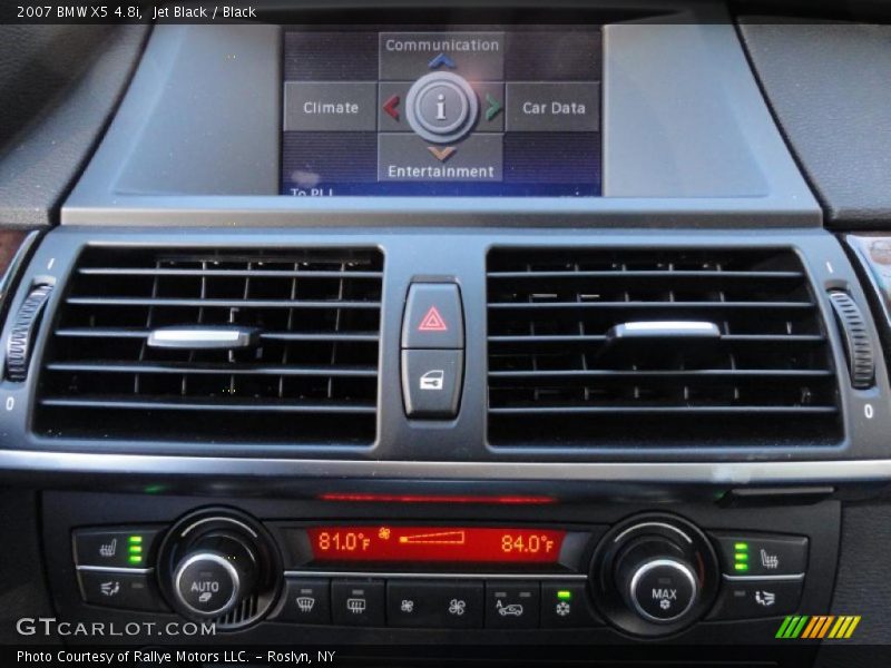 Jet Black / Black 2007 BMW X5 4.8i
