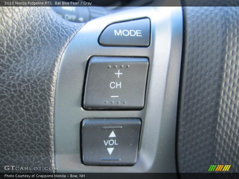 Bali Blue Pearl / Gray 2010 Honda Ridgeline RTS