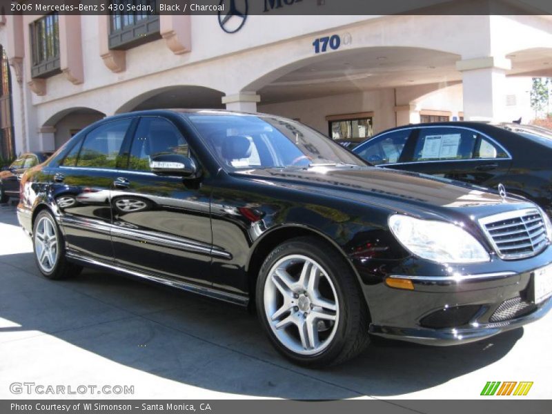 Black / Charcoal 2006 Mercedes-Benz S 430 Sedan