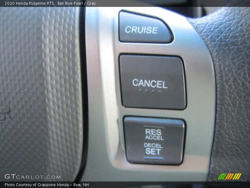 Bali Blue Pearl / Gray 2010 Honda Ridgeline RTS