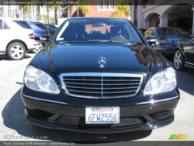 Black / Charcoal 2006 Mercedes-Benz S 430 Sedan