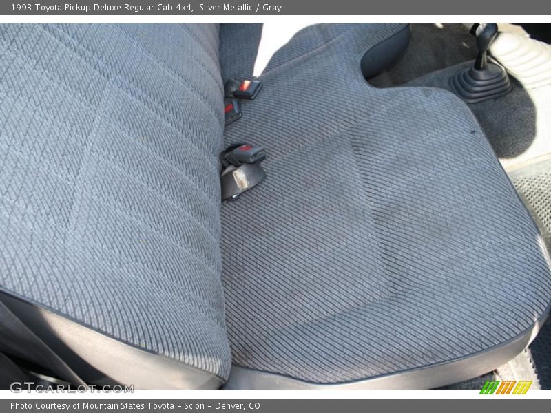 Silver Metallic / Gray 1993 Toyota Pickup Deluxe Regular Cab 4x4