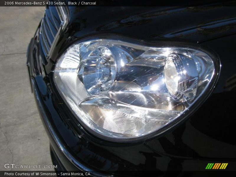 Black / Charcoal 2006 Mercedes-Benz S 430 Sedan