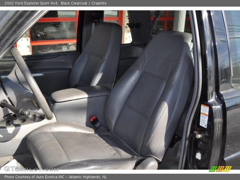  2002 Explorer Sport 4x4 Graphite Interior