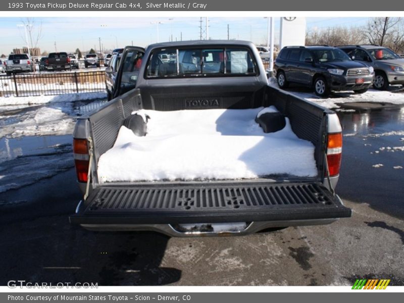 Silver Metallic / Gray 1993 Toyota Pickup Deluxe Regular Cab 4x4