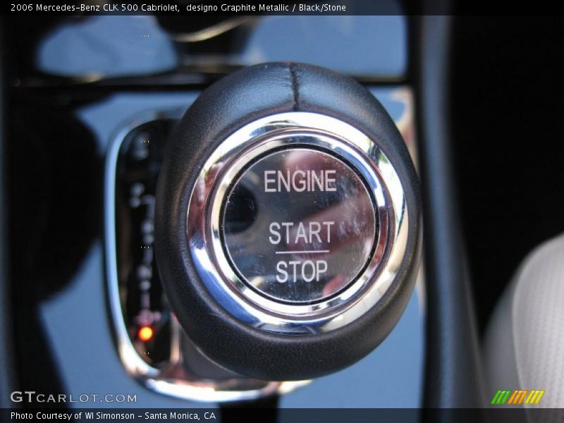 Controls of 2006 CLK 500 Cabriolet