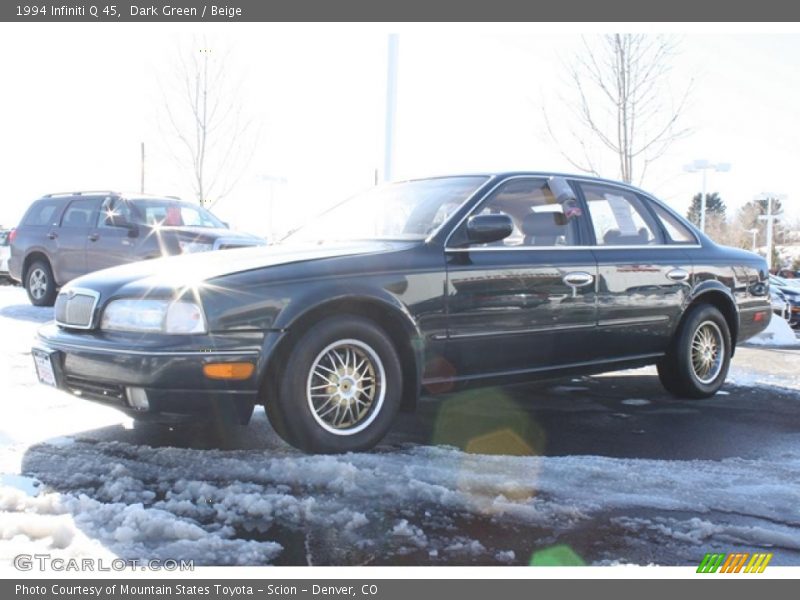 Dark Green / Beige 1994 Infiniti Q 45