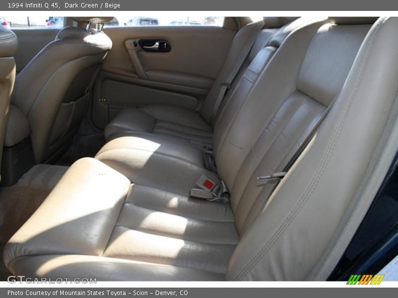 Dark Green / Beige 1994 Infiniti Q 45