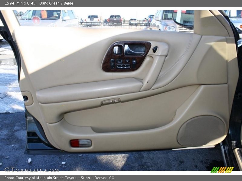 Dark Green / Beige 1994 Infiniti Q 45