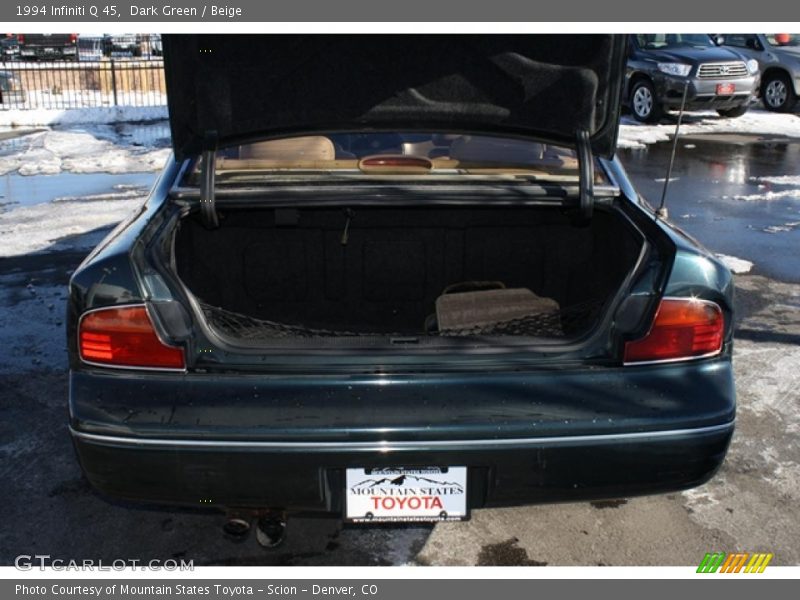 Dark Green / Beige 1994 Infiniti Q 45