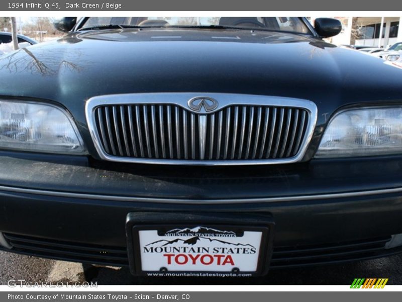 Dark Green / Beige 1994 Infiniti Q 45