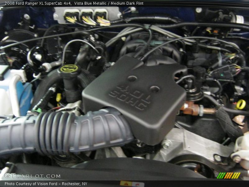  2008 Ranger XL SuperCab 4x4 Engine - 4.0 Liter SOHC 12-Valve V6