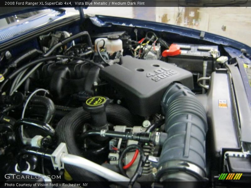  2008 Ranger XL SuperCab 4x4 Engine - 4.0 Liter SOHC 12-Valve V6