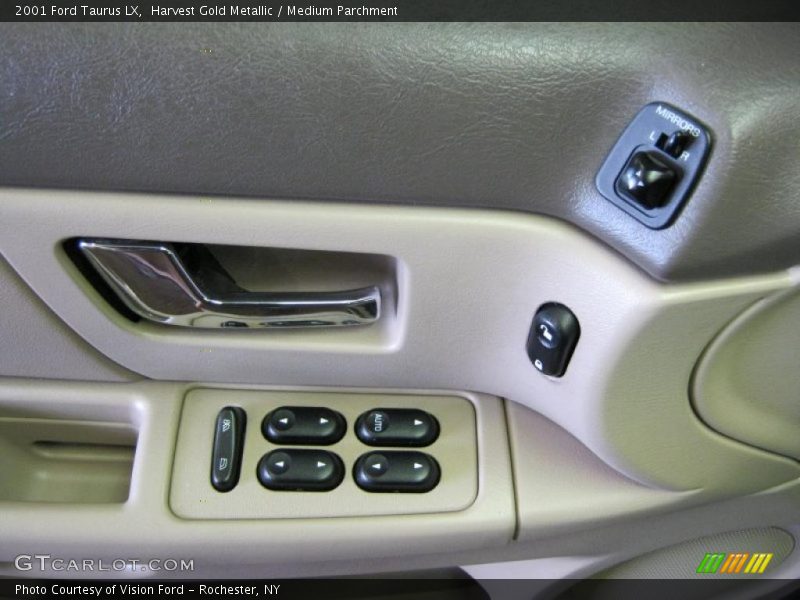 Harvest Gold Metallic / Medium Parchment 2001 Ford Taurus LX