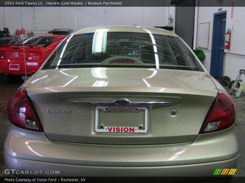 Harvest Gold Metallic / Medium Parchment 2001 Ford Taurus LX