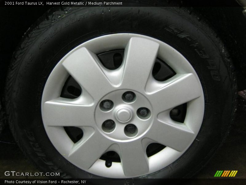 Harvest Gold Metallic / Medium Parchment 2001 Ford Taurus LX