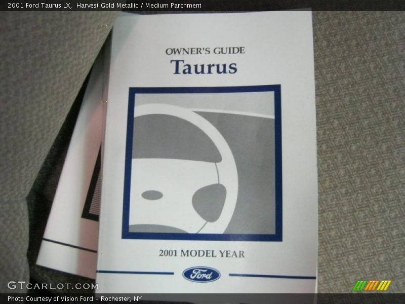 Harvest Gold Metallic / Medium Parchment 2001 Ford Taurus LX