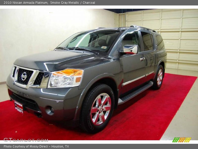 Smoke Gray Metallic / Charcoal 2010 Nissan Armada Platinum