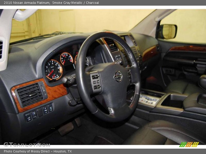 Smoke Gray Metallic / Charcoal 2010 Nissan Armada Platinum