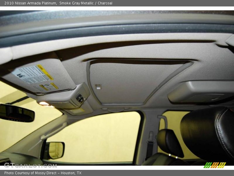 Smoke Gray Metallic / Charcoal 2010 Nissan Armada Platinum