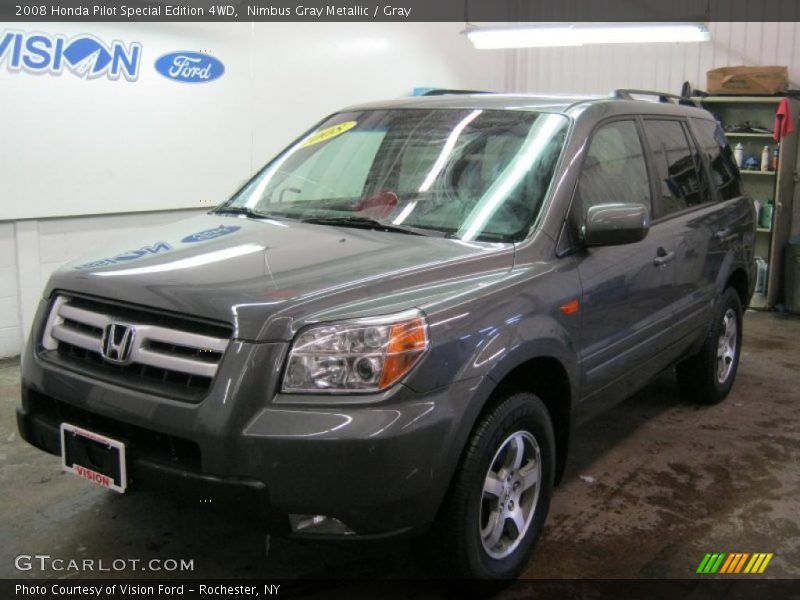 Nimbus Gray Metallic / Gray 2008 Honda Pilot Special Edition 4WD