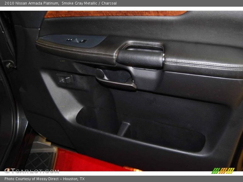Smoke Gray Metallic / Charcoal 2010 Nissan Armada Platinum