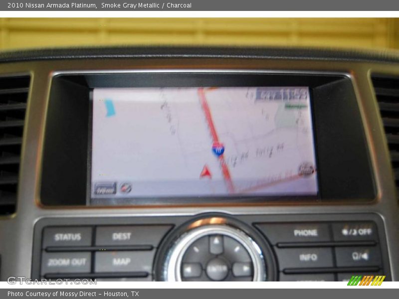 Smoke Gray Metallic / Charcoal 2010 Nissan Armada Platinum