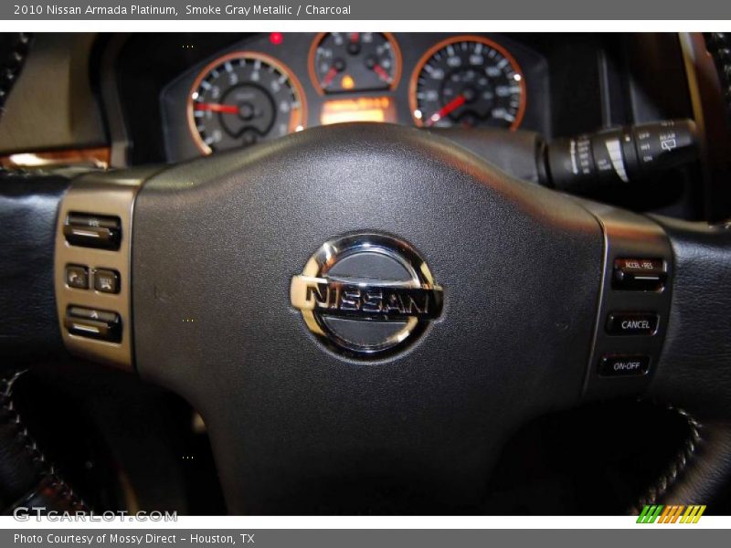 Smoke Gray Metallic / Charcoal 2010 Nissan Armada Platinum