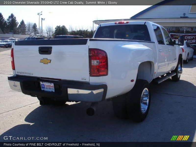 Summit White / Ebony 2010 Chevrolet Silverado 3500HD LTZ Crew Cab Dually