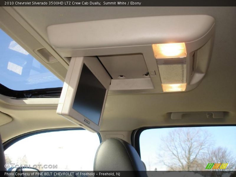 Summit White / Ebony 2010 Chevrolet Silverado 3500HD LTZ Crew Cab Dually