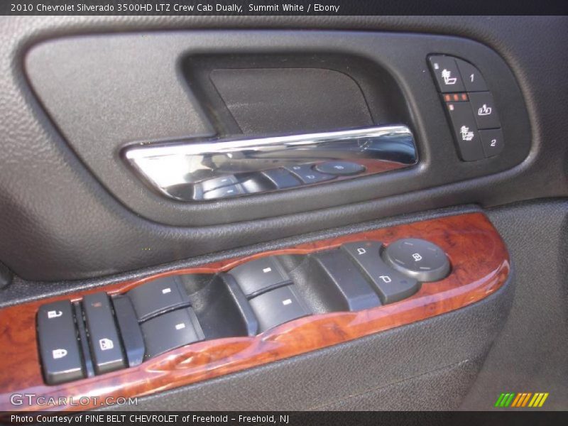 Summit White / Ebony 2010 Chevrolet Silverado 3500HD LTZ Crew Cab Dually