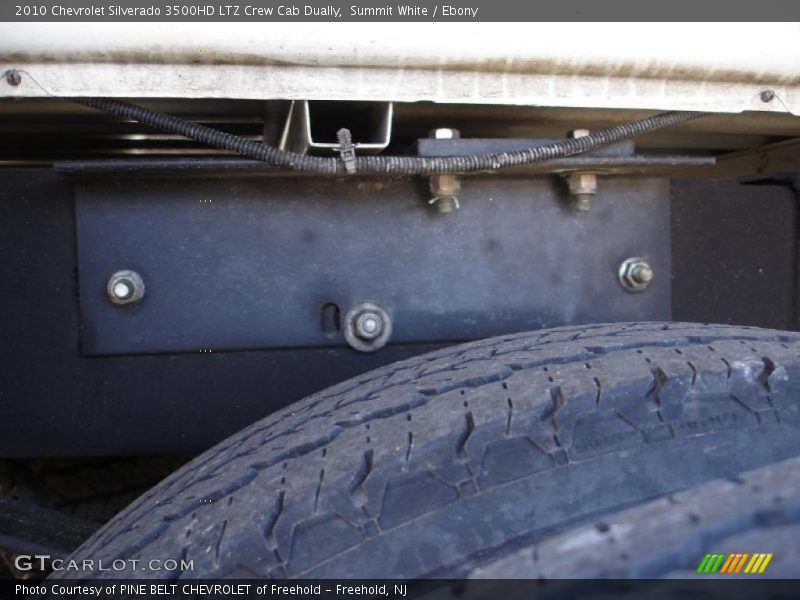 Summit White / Ebony 2010 Chevrolet Silverado 3500HD LTZ Crew Cab Dually