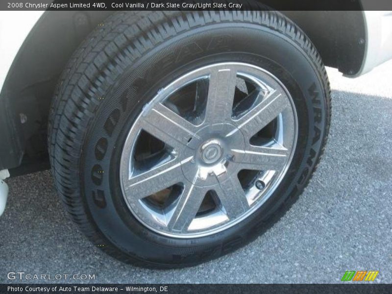 Cool Vanilla / Dark Slate Gray/Light Slate Gray 2008 Chrysler Aspen Limited 4WD