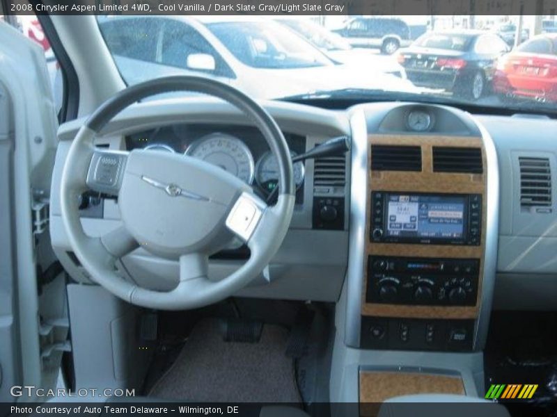Cool Vanilla / Dark Slate Gray/Light Slate Gray 2008 Chrysler Aspen Limited 4WD