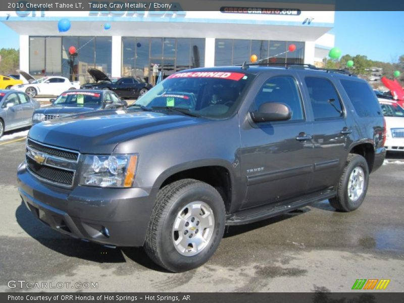Taupe Gray Metallic / Ebony 2010 Chevrolet Tahoe LT