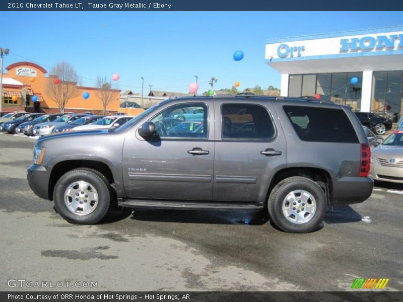 Taupe Gray Metallic / Ebony 2010 Chevrolet Tahoe LT