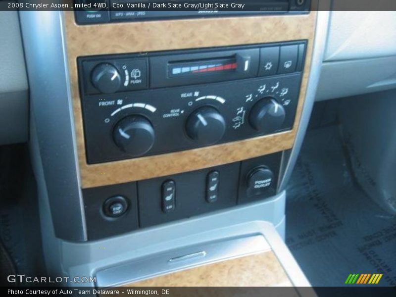Cool Vanilla / Dark Slate Gray/Light Slate Gray 2008 Chrysler Aspen Limited 4WD