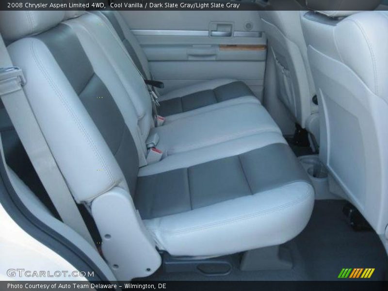 Cool Vanilla / Dark Slate Gray/Light Slate Gray 2008 Chrysler Aspen Limited 4WD
