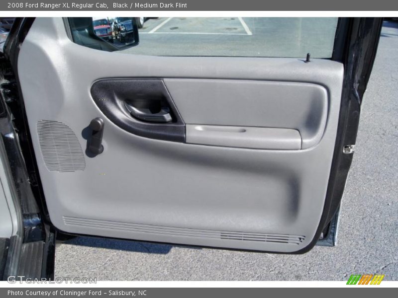 Black / Medium Dark Flint 2008 Ford Ranger XL Regular Cab
