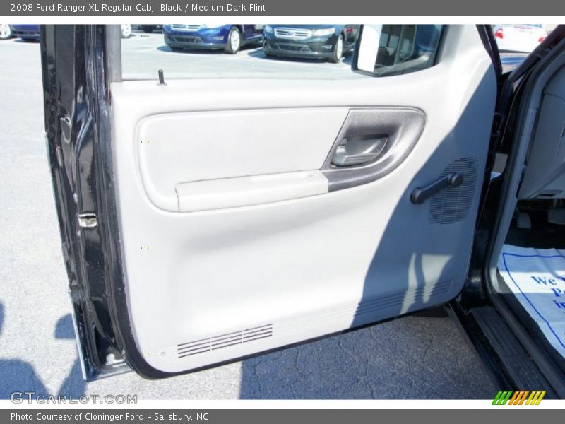 Black / Medium Dark Flint 2008 Ford Ranger XL Regular Cab