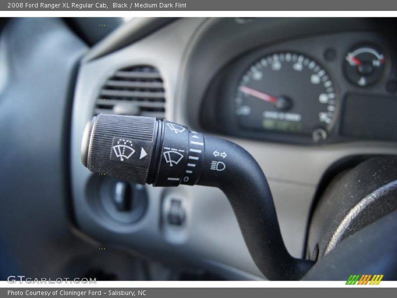 Black / Medium Dark Flint 2008 Ford Ranger XL Regular Cab