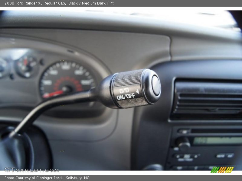 Black / Medium Dark Flint 2008 Ford Ranger XL Regular Cab