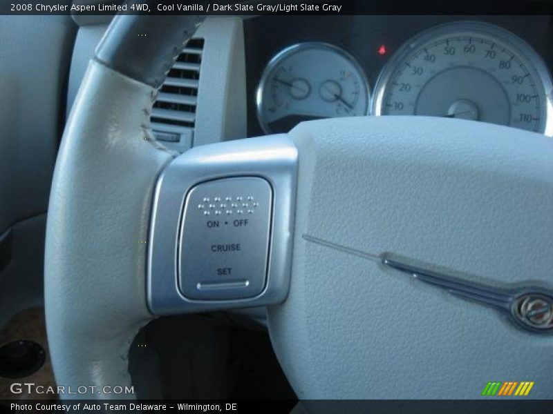 Cool Vanilla / Dark Slate Gray/Light Slate Gray 2008 Chrysler Aspen Limited 4WD
