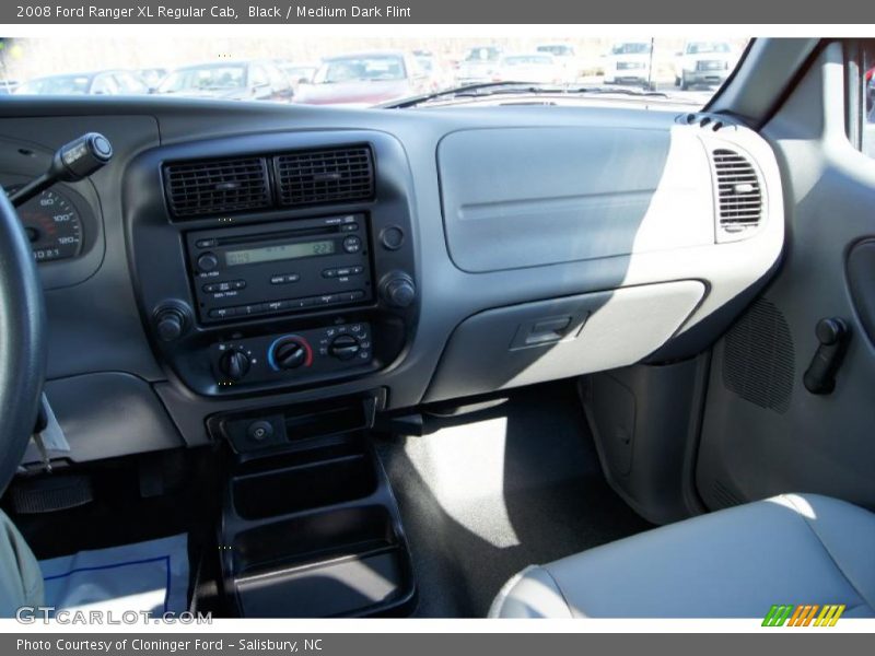 Black / Medium Dark Flint 2008 Ford Ranger XL Regular Cab