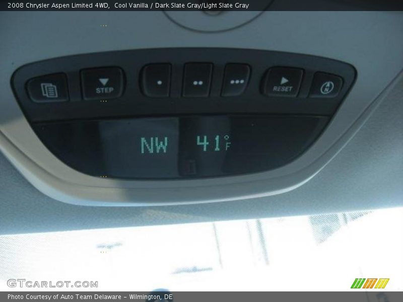Cool Vanilla / Dark Slate Gray/Light Slate Gray 2008 Chrysler Aspen Limited 4WD