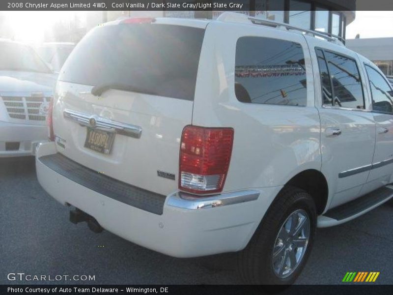 Cool Vanilla / Dark Slate Gray/Light Slate Gray 2008 Chrysler Aspen Limited 4WD